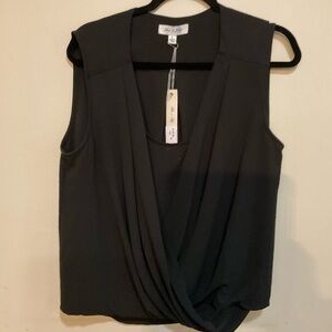 She & Sky Crossover Sleeveless Tank